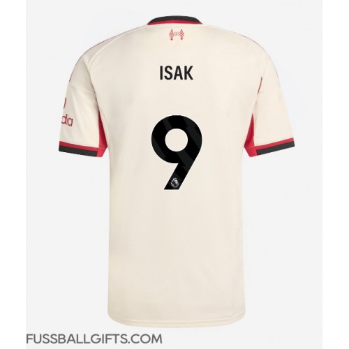 Liverpool Alexander Isak #9 Fußballbekleidung Auswärtstrikot 2025-26 Kurzarm